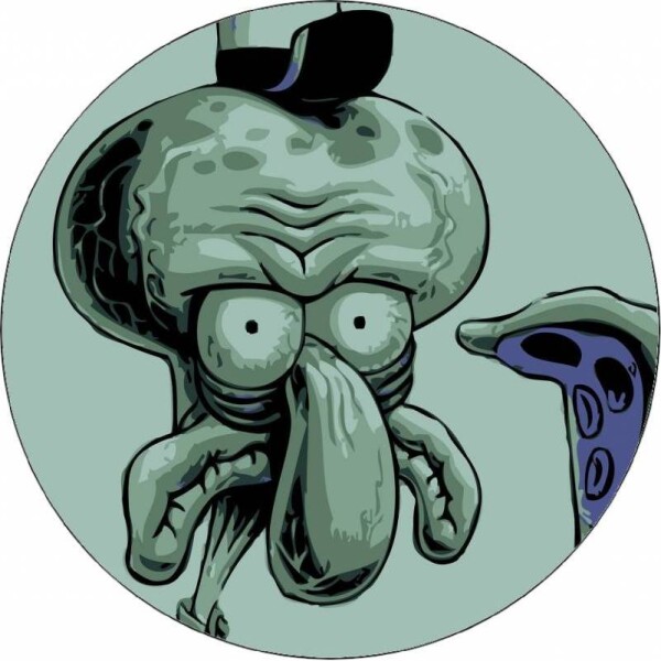 Jedlý papier Spongebob Sépiák 19,5 cm - Pictu Hap - Pictu Hap