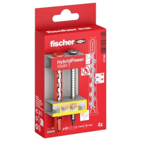 Fischer HybridPower sada hmoždiniek 90 mm 577393 4 ks; 577393