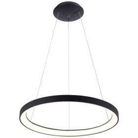 Deko Light Sculptoris 600 342194 závesné svietidlo LED pevne zabudované LED osvetlenie 42 W sýta čierna (RAL 9005); 342194