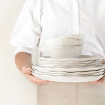 Bastion Collections Keramický tanier June Clay Ø 18 cm