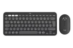 Logitech Pebble 2 Combo for Mac Tonal / Sada klávesnice a myši / Bezdrôtová / Bluetooth / DE layout (920-012208)
