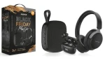 Aligator AUDIO COMBO 3v1 / Aligator Pods PRO 3, Bezdrôtový reproduktor Aligator P10, Bezdrôtové slúchadlá Aligator BH193 (AUC001)