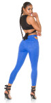 Sexy Highwaist Jeans with cut-out denimblue L