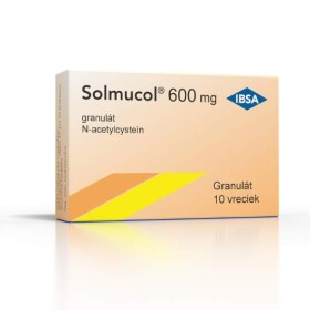 SOLMUCOL 600 mg 10 vrecúšok