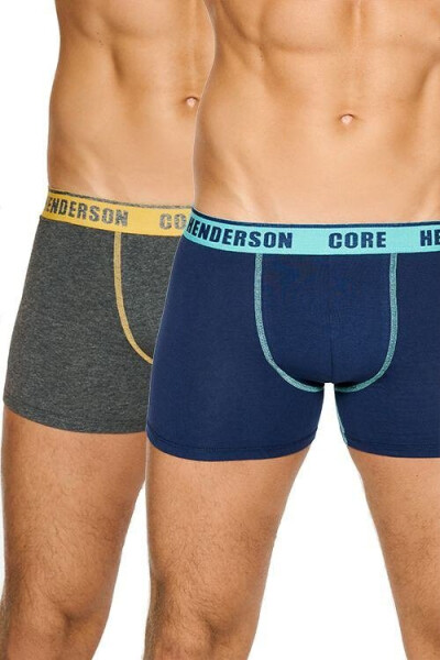 2pack boxerky Neutral Core modrej a šedej XXL