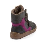 Detské zimné barefoot topánky UP HILL WOOL Dark Gray Froddo G3160262-13 - 36