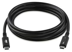 OWC Thunderbolt 5 2m čierna / Kábel / 2x USB-C (samec) (OW-CBLTB5C2.0M)
