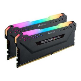 Corsair Vengeance RGB Pro Black 16GB (2x8GB) 3600MHz / DDR4 / PC4-28800 / CL18-19-19-39 / 1.35V / XMP2.0 (CMW16GX4M2C3600C18)