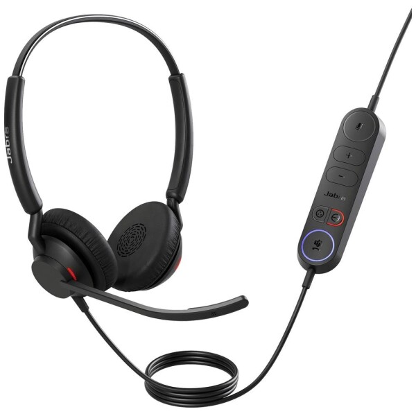 Jabra Engage 40 náhlavná súprava cez ucho káblové, 4099-413-279, stereo, čierna, Redukcia šumu mikrofónu; 4099-413-279