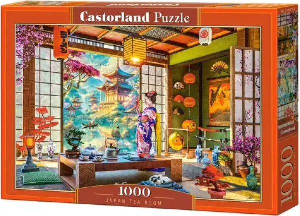 Castorland 105571-2 Puzzle Japonská čajovňa1000 dielikov