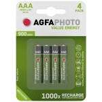 AgfaPhoto HR03 mikrotužkový akumulátor typu AAA Ni-MH 900 mAh 1.2 V 4 ks; 802756