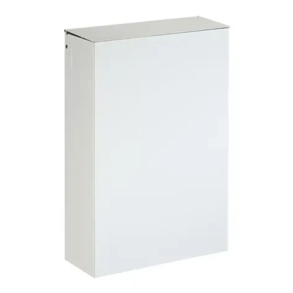 Rossignol Blanka 51348 biely / Nástenný kôš s vekom / 20 L (3019920513481)