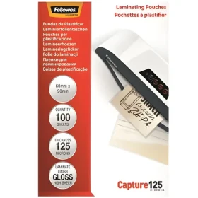 Fellowes 60 x 90 mm / Laminovacia fólia / 125 mic / lesklá (5397402)