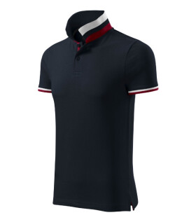Polokošeľa Collar Up dark navy 3XL