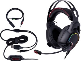 Tracer Gamezone Raptor V2 RGB Czarne (TRASLU46464)
