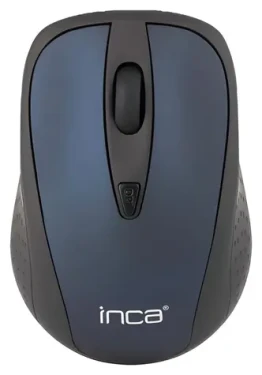 INCA IWM-201RL čierna/biela / Myš / Bezdrôtová 2.4 GHz / Optická / 1600 DPI / 4 tlačidlá (IWM-201RL)