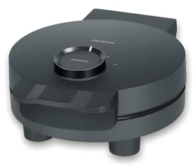 Severin WA 2116 čierna / Vaflovač / 1000 W / srdiečkový tvar / 5 stupňov zhnednutie (2116)