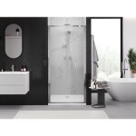 MEXEN - Exo skladacie sprchové dvere 120, transparent, chróm 816-120-000-01-00