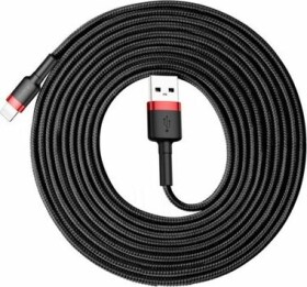 Baseus CALKLF-R91 Kábel USB-A (M) - Lightning (M) 3 m čierno-červená (CALKLF-R91)