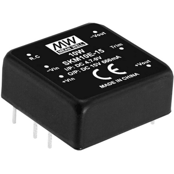 MEAN WELL SKM10C-12 DC / DC menič napätia, modul 833 mA 10 W Počet výstupov: 1 x; SKM10C-12