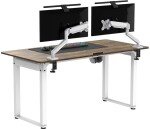 Ultradesk Biurko, elektycznie regulowany, 160x75 cm, 72-118 cm, UPLIFT, z podk�adk� pod mysz XXL, ULTRADESK