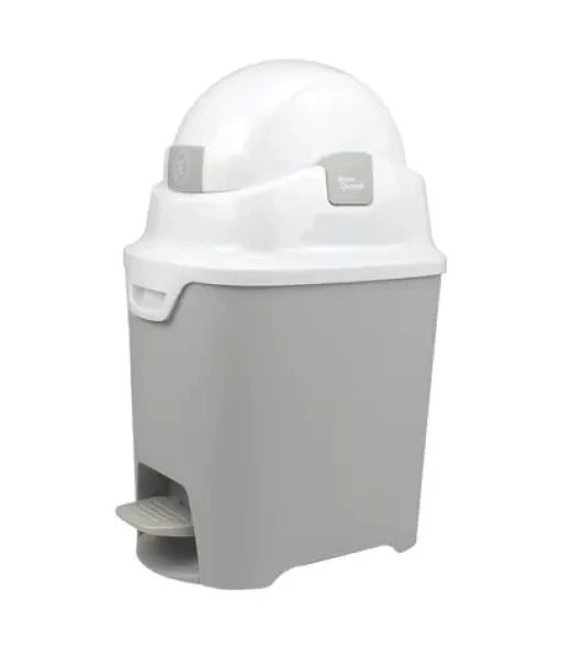 DiaperChamp Kôš na plienky ONE Handsfree Silver / Rozmery: 55 x 27 x 22 cm (2151DC)