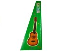Mamido Drevená gitara s trsátkom krémová