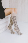 DÁMSKE PODKOLIENKY FASHION GG 0248.008 bílá 37-41