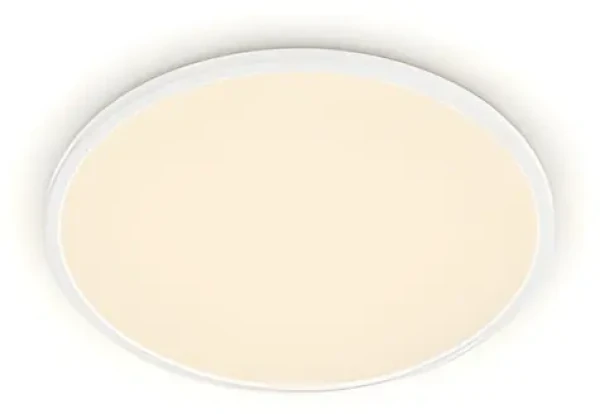 Philips SuperSlim CL550 bílá / Stropní svítidlo / LED / 36W / 2700K / O 55 cm (929002667201)