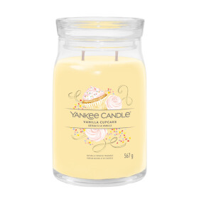 Yankee Candle Signature Vanilla Cupcake veľký pohár 567g / doba horenia až: 90h (5038581129228)