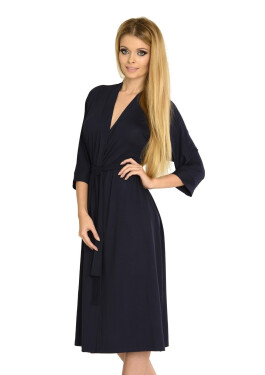 Dámsky župan Forex Visa 892 dlhý čokoláda 3xl