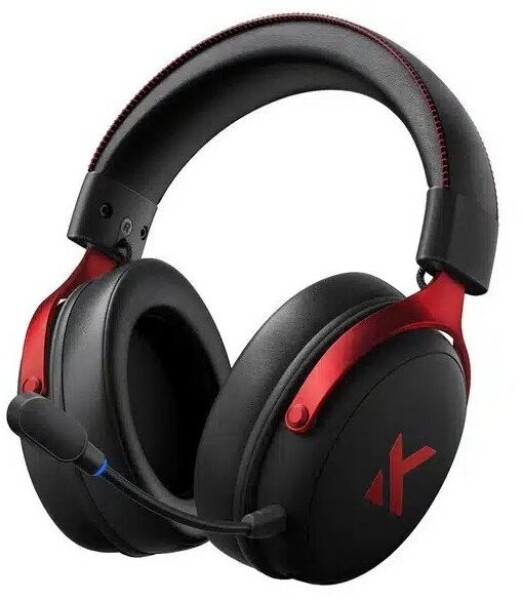 MCHOSE Bezprzewodowe słuchawki do gier čierne/Červené V9 PRO