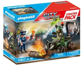 Playmobil® City Action 70817 Starter Pack Polícia: Nebezpečné cvičenie