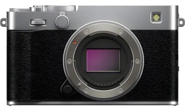 Fujifilm X- E5 strieborná / Digitálny fotoaparát / telo bez objektívu / X-Trans CMOS 5 HR / dotykový LCD 3" / Wi-Fi (16949521)