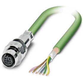 Bus system flat-type plug SACCEC-M12FSB-5CON-M16/2,0-900 1529768 Phoenix Contact; 1529768