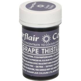 Gélová farba grape thistle 25 g - Sugarflair - Sugarflair