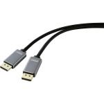 SpeaKa Professional DisplayPort prepojovací kábel Konektor DisplayPort, Konektor DisplayPort 5.00 m čierna SP-8993892 Kábel DisplayPort; SP-8993892