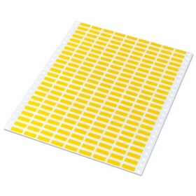Label sheet for matrix printer BMKD 20X 8 YE 5031692 Phoenix Contact; 5031692
