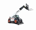 Bburago Construction Bobcat Teleskopický manipulátor s paletovými vidlami + paleta 1:50
