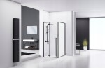 REA - SPRCHOVÝ KÚT FARGO 90x120 BLACK MAT ČIERNA REA-K3214