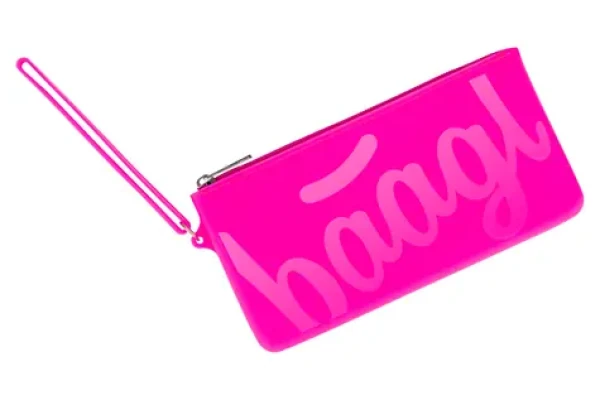 BAAGL Silikónové púzdro neónovo ružová (A-7769)