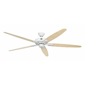 CasaFan CLASSIC ROYAL 180 WE stropný ventilátor, 61 W, (Ø x v) 180 cm x 275 mm, lakovaná biela, 518020; 518020