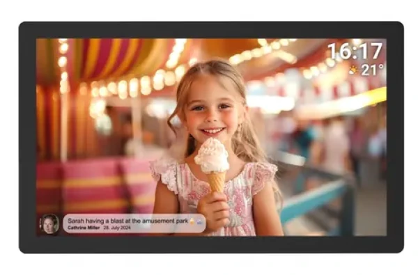Denver PFF-3260 / digitálny fotorámik / 32 "dotykový IPS displej / 32 GB / Wi-Fi / VESA (dpff3260)