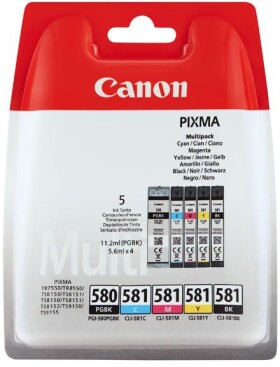 Canon originálny Sada Tonery PGI-580PBK i CLI-581 CMYK (2078C005)