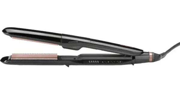 Babyliss ST493E čierna / Žehlička na vlasy / 39 mm / 150-230 ° C / para (ST493E)