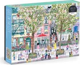 Galison Puzzle Mačky v meste