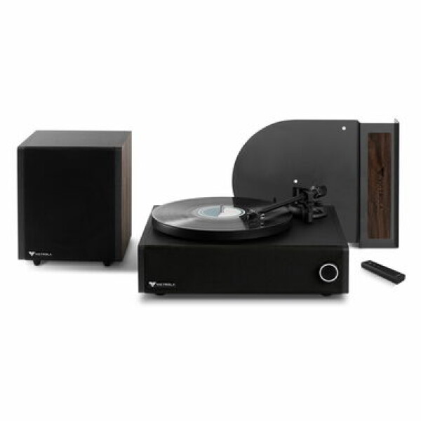 Victrola V1 + S1 Bundle + subwoofer / Gramofón s bezdrôtovým subwooferom / 33 amp; 45 amp; 78 / BT / RCA / repro (5060647650582)