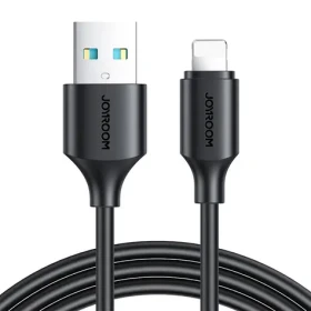 Joyroom S-UL012A9 Nabíjací kábel USB-A (M) - Lightning (M) 2.4A 0.25m čierna (S-UL012A9 0.25m LB)