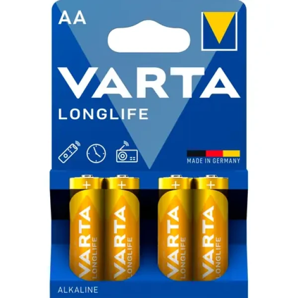 Varta Longlife Batéria AA 80ks / 1.5V / alkalická / v boxe (494543)