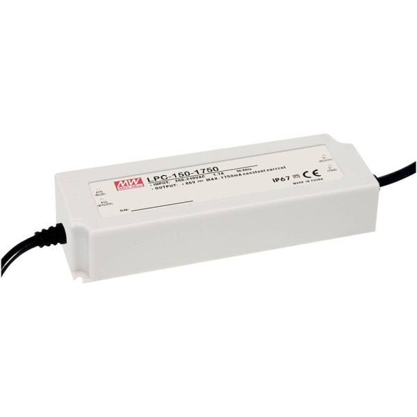 MEAN WELL LPC-150-2800 LED driver konštantný prúd 151 W 2.8 A 27 - 54 V/DC bez možnosti stmievania, ochrana proti prepätiu; LPC-150-2800